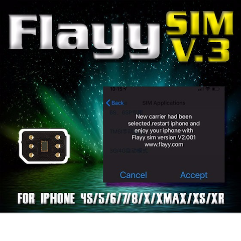 FLAYY SIM MINI 7 V3 OEM IOS 12.1.2 SUPPORTED
